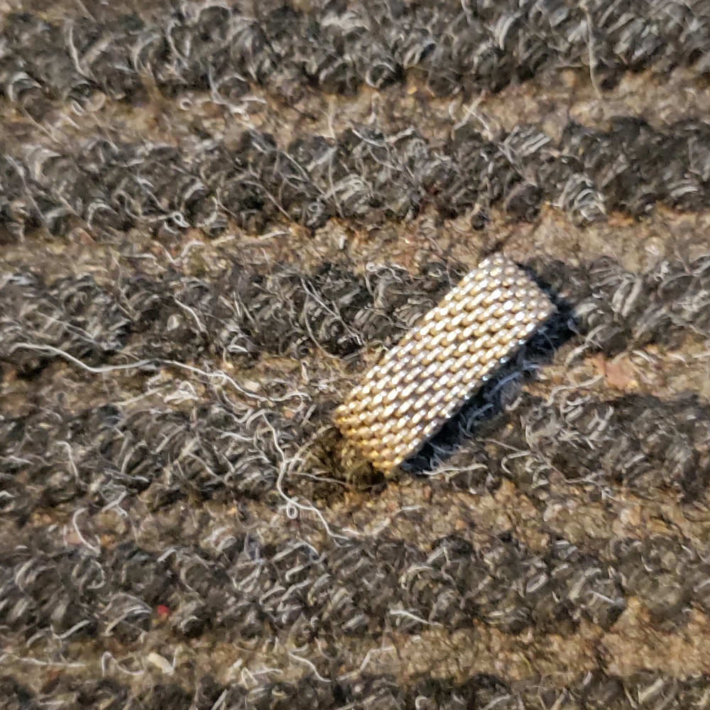 Tiffany mesh silver ring